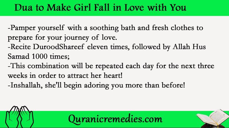 Powerful Dua to Make Girl Fall in Love with You