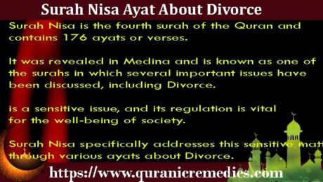 Surah Nisa Ayat About Divorce