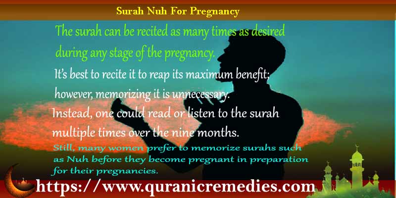 Surah Nuh For Pregnancy